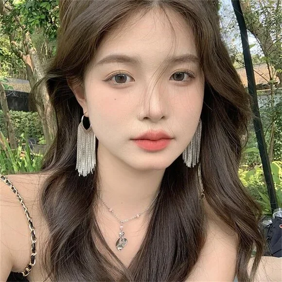 Boho Linear Tassel Drop Dangling Earrings For Women,Long Formal Country Bohemian - Picture 6 of 7